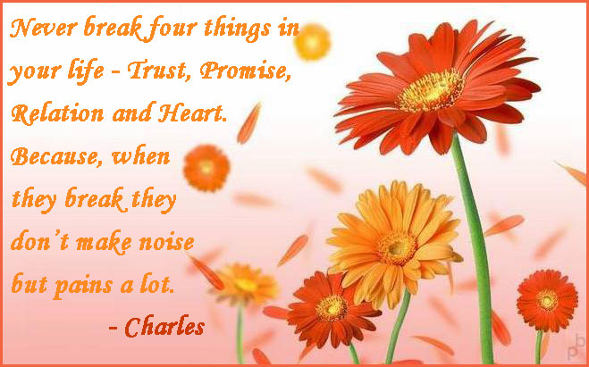 Great Saying by Charles